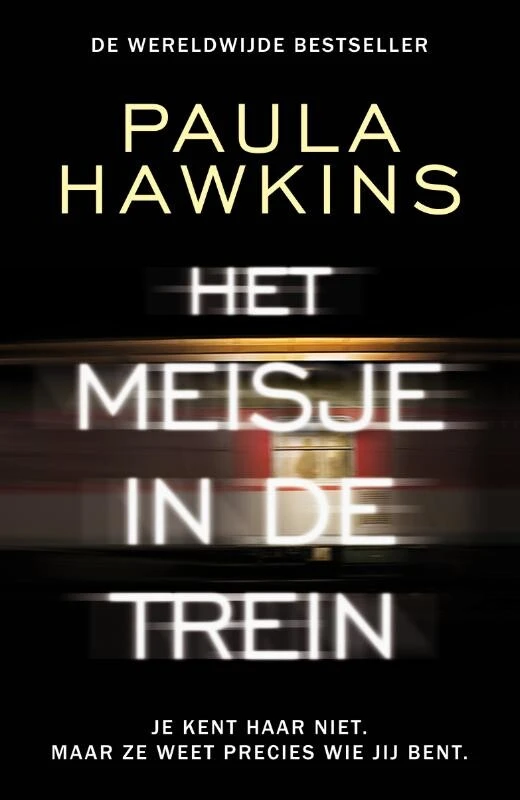Het meisje in de trein – Paula Hawkins – boek cover