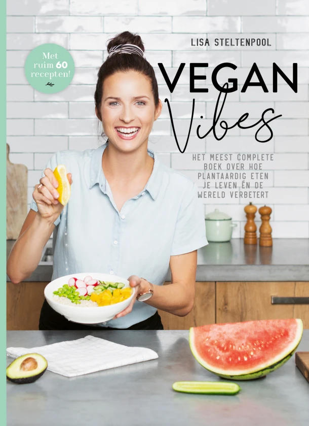 Vegan Vibes – Lisa Steltenpool – boek cover