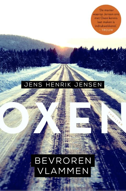 Bevroren vlammen – Jens Henrik Jensen – boek cover