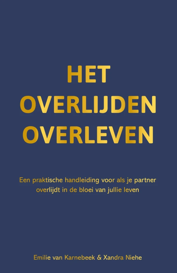 Het overlijden overleven – Emilie van Karnebeek – boek cover