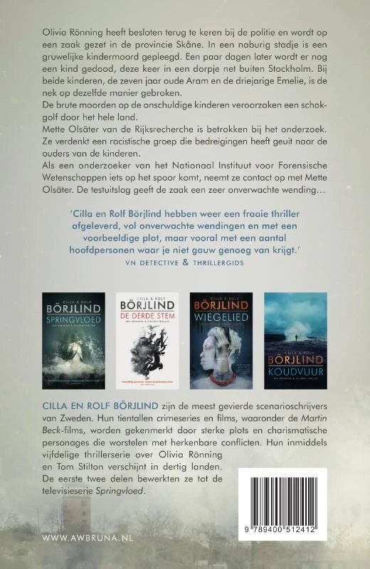 Zwarte dageraad – Cilla Börjlind – boek cover