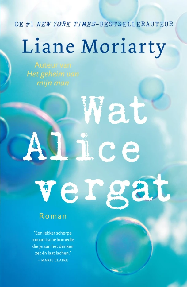 Wat Alice vergat – Liane Moriarty – boek cover