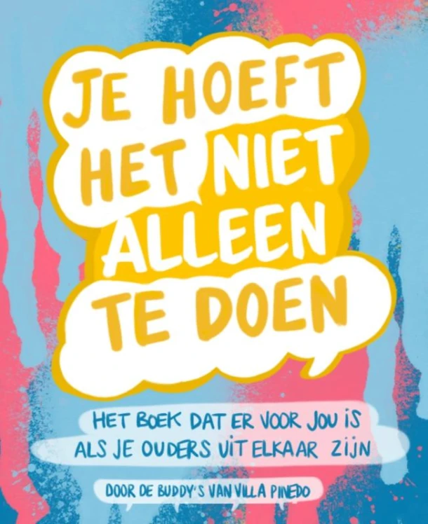 Je hoeft het niet alleen te doen – Villa Pinedo – boek cover
