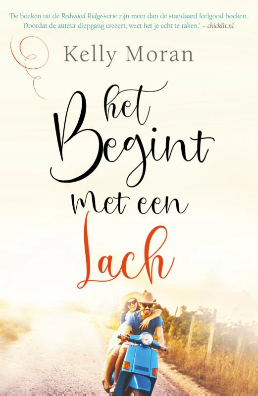 Het begint met een lach – Kelly Moran – boek cover