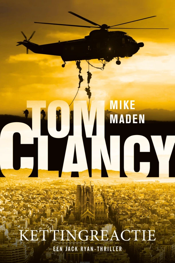 Tom Clancy Kettingreactie – Mike Maden – boek cover