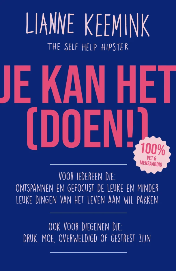 Je kan het (doen!) – Lianne Keemink – boek cover