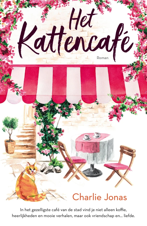 Het kattencafé – Charlie Jonas – boek cover