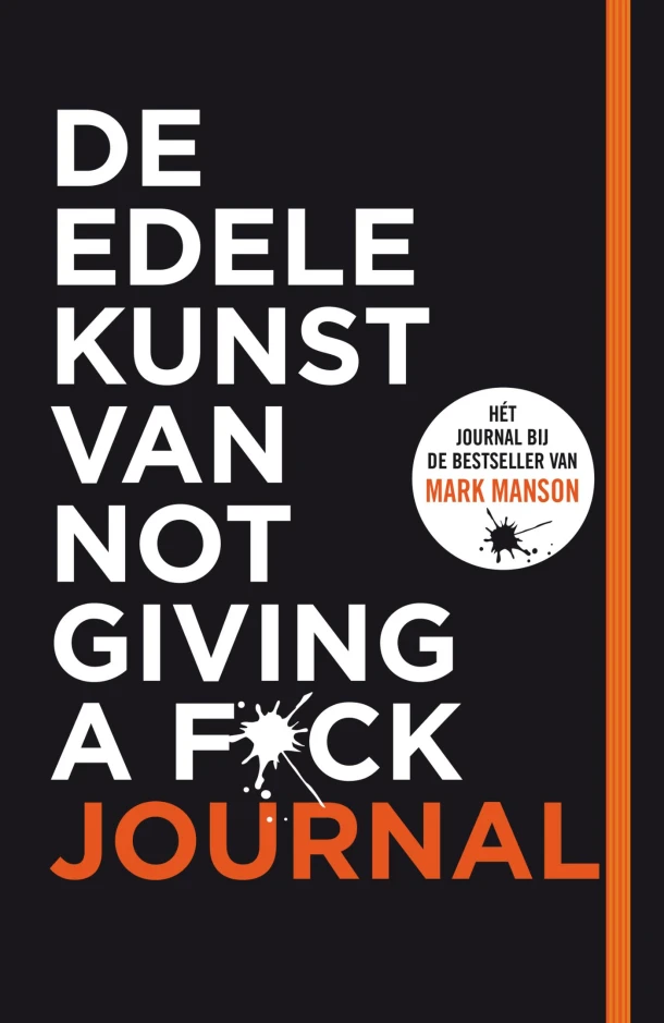 De edele kunst van not giving a f*ck journal – Mark Manson – boek cover