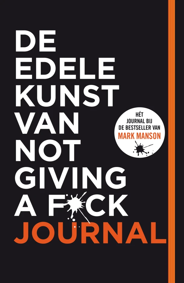 De edele kunst van not giving a f*ck journal – Mark Manson – boek cover