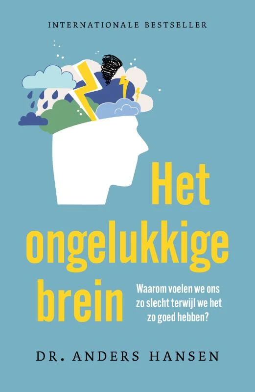Het ongelukkige brein – Anders Hansen – boek cover