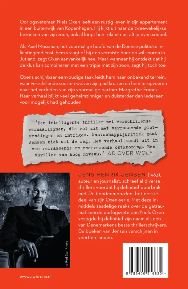 Wolf – Jens Henrik Jensen – boek cover