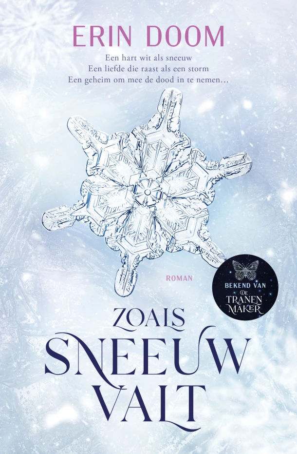 Zoals sneeuw valt – Erin Doom – boek cover