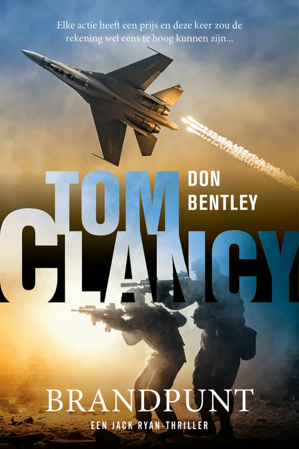 Tom Clancy Brandpunt – Don Bentley – boek cover