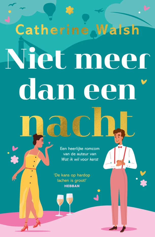 Niet meer dan een nacht – Catherine Walsh – boek cover