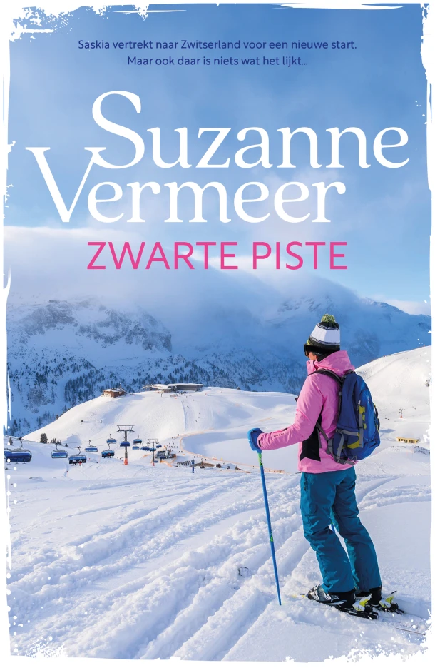 Zwarte piste – Suzanne Vermeer – boek cover