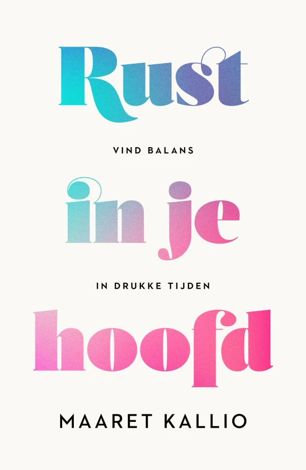 Rust in je hoofd – Maaret Kallio – boek cover