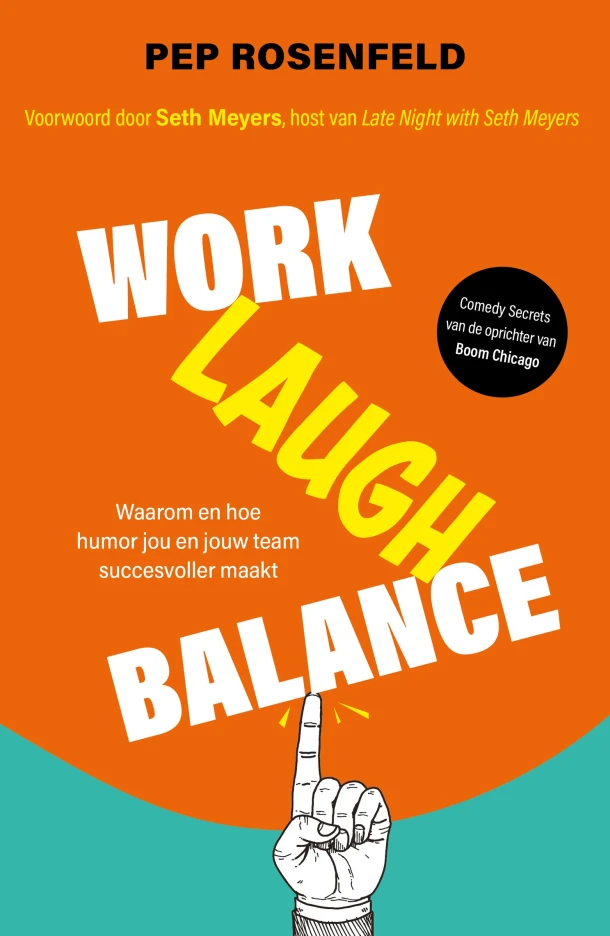 Work-Laugh Balance – Pep Rosenfeld – boek cover