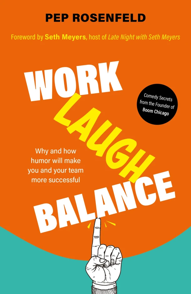 Work-Laugh Balance – Pep Rosenfeld – boek cover