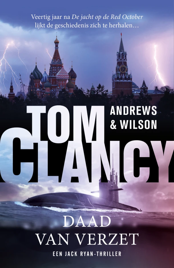 Tom Clancy Daad van verzet – Andrews & Wilson – boek cover