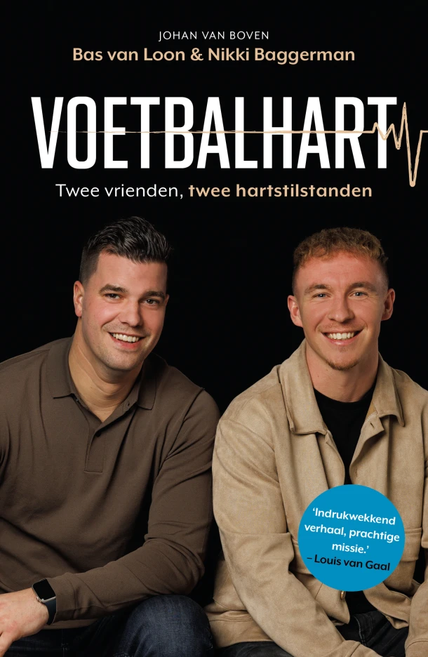 Voetbalhart – Bas van Loon – boek cover