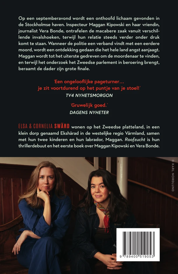 Roofzucht – Elsa Swärd – boek cover