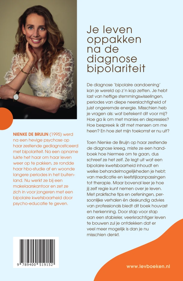Leven tussen hoogtes en dieptes – boek cover