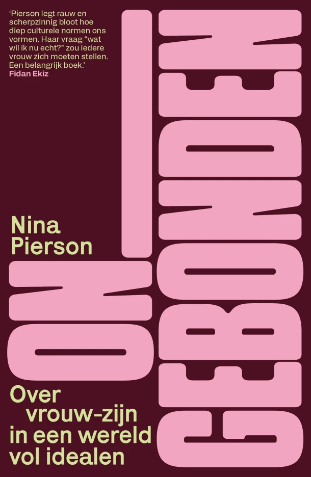 Ongebonden – Nina Pierson – boek cover
