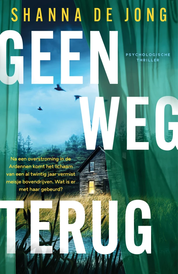 Geen weg terug – Shanna de Jong – boek cover