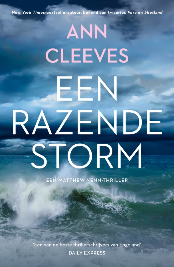 Een razende storm – Ann Cleeves – boek cover