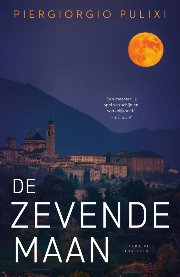 De zevende maan – Piergiorgio Pulixi – boek cover