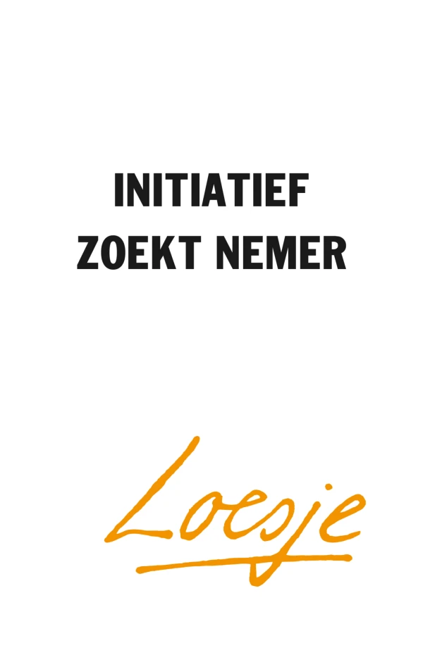 Initiatief zoekt nemer – Loesje – boek cover