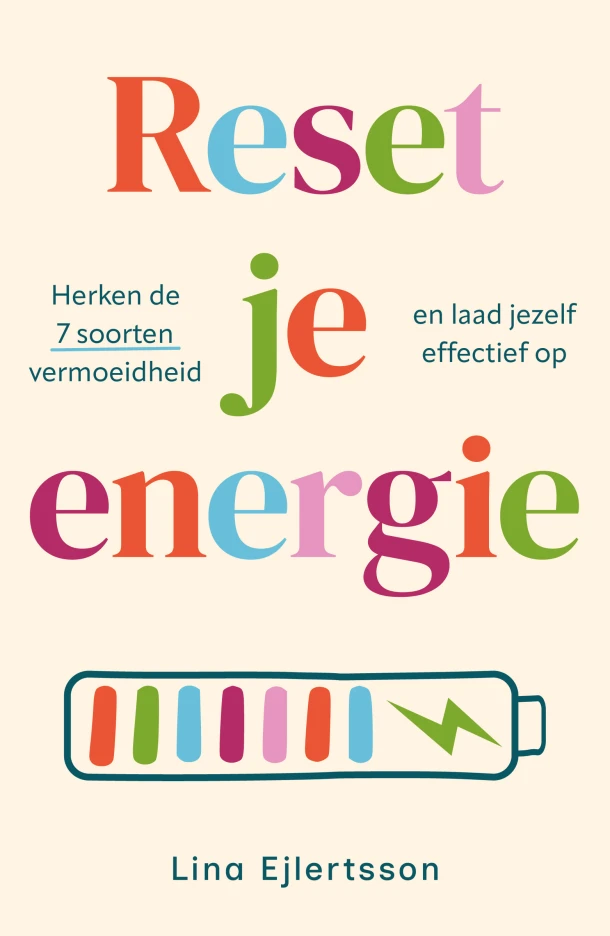 Reset je energie – Lina Ejlertsson – boek cover
