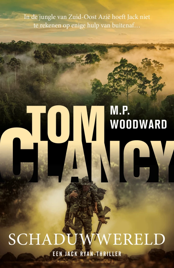 Tom Clancy Schaduwwereld – M.P. Woodward – boek cover