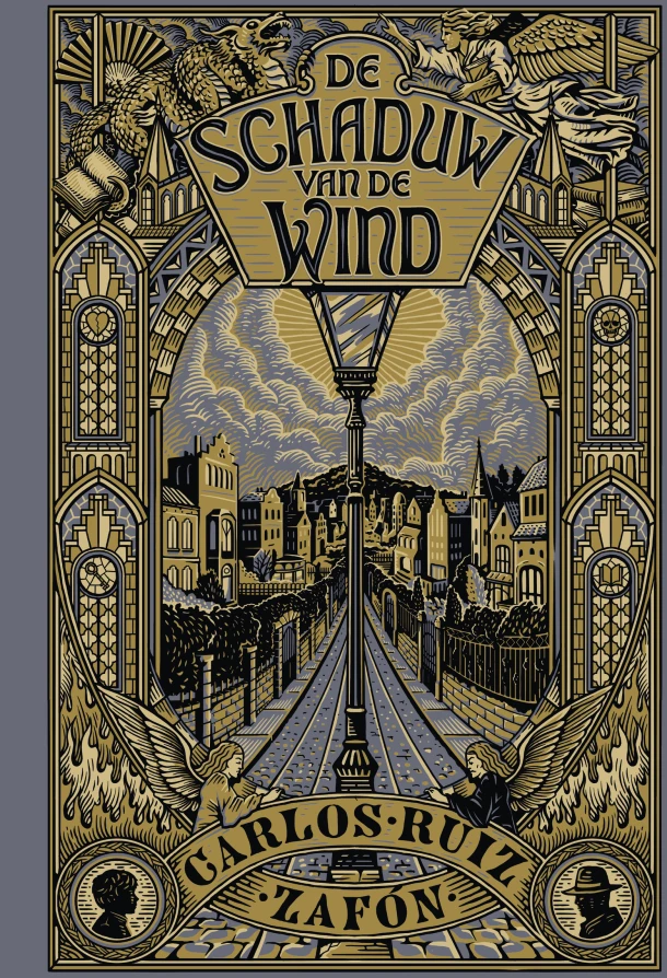De schaduw van de wind (Jubileumeditie) – Carlos Ruiz Zafón – boek cover