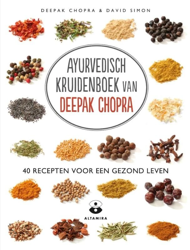 Ayurvedisch kruidenboek – Deepak Chopra – boek cover