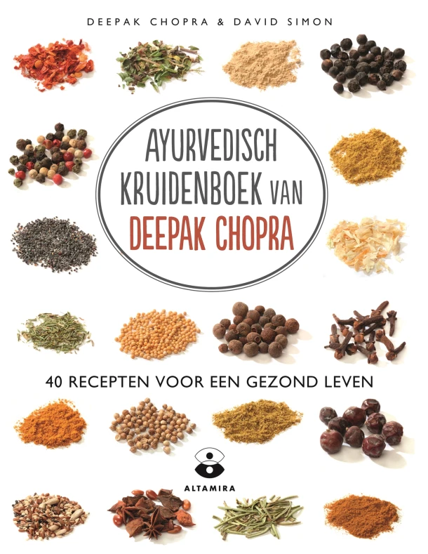 Ayurvedisch kruidenboek – Deepak Chopra – boek cover