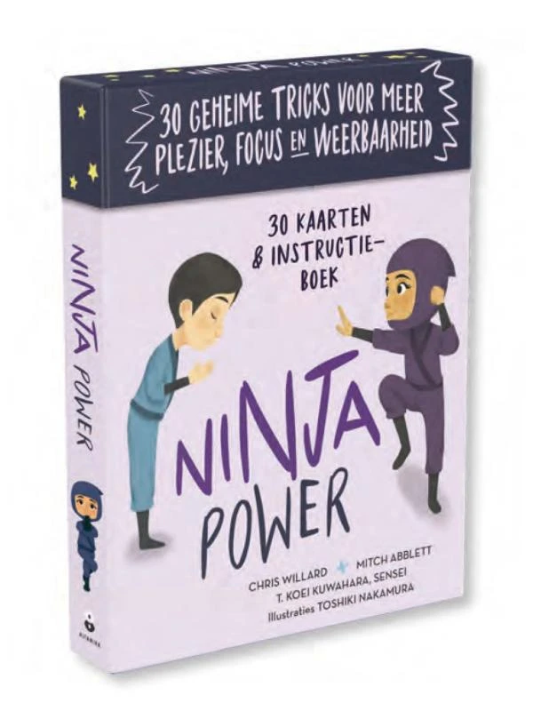 Ninja power – Mitch Abblett – boek cover