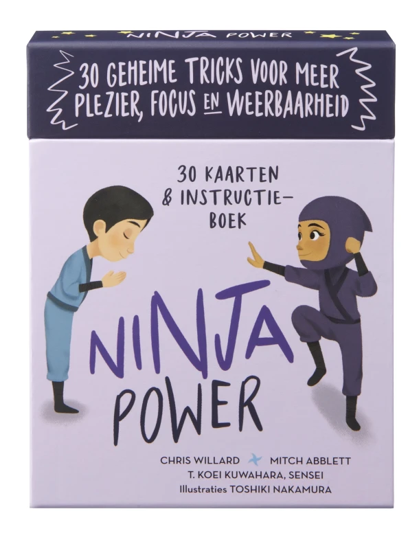 Ninja power – Mitch Abblett – boek cover