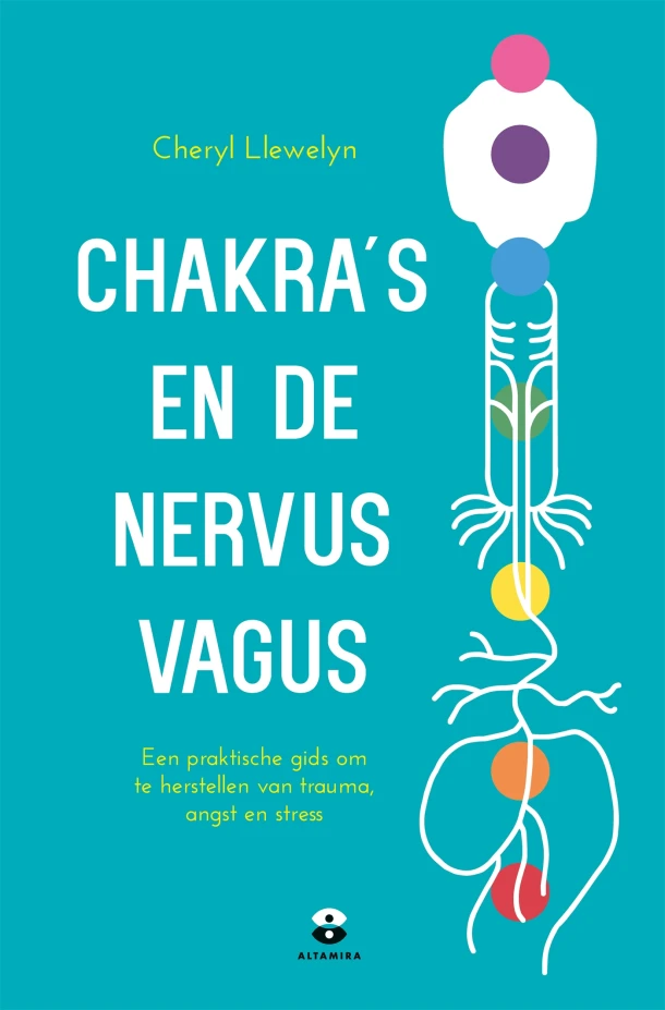 Chakra's en de nervus vagus – Cheryl Llewelyn – boek cover