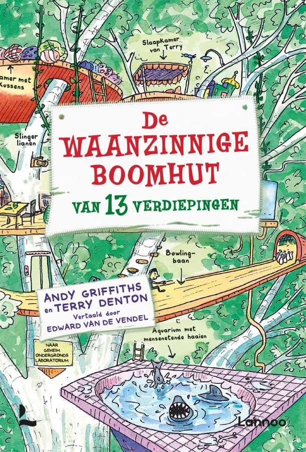 De waanzinnige boomhut van 13 verdiepingen – Andy Griffiths – boek cover