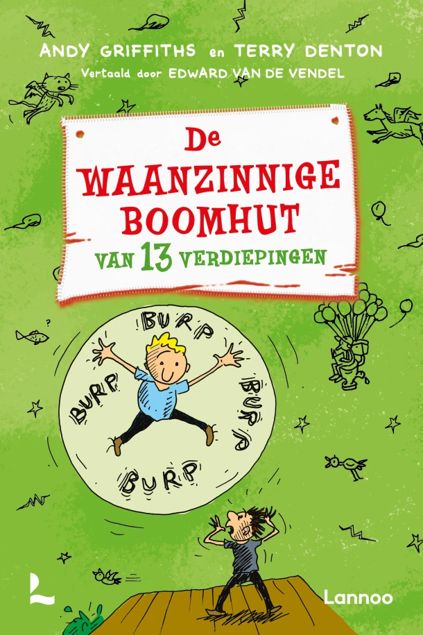 De waanzinnige boomhut van 13 verdiepingen – Andy Griffiths – boek cover