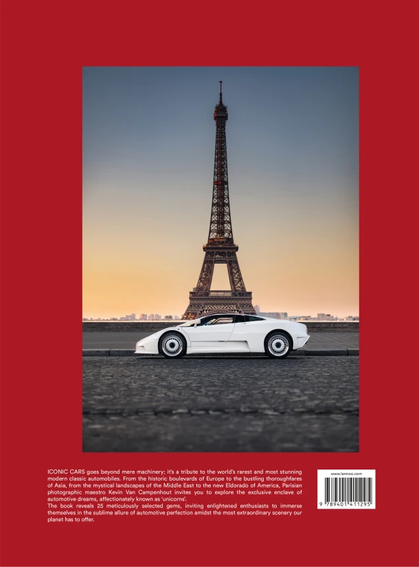 Iconic Cars – Kevin Van Campenhout – boek cover