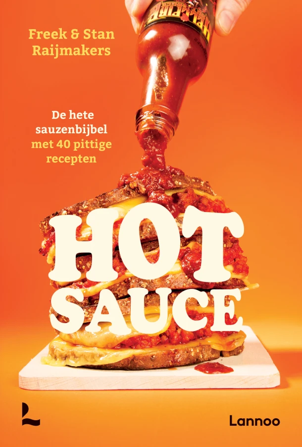 Hot sauce – Freek Raijmakers – boek cover