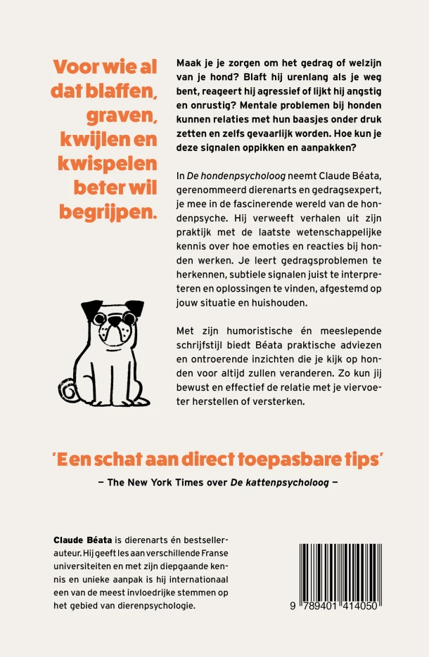 De hondenpsycholoog – Claude Béata – boek cover
