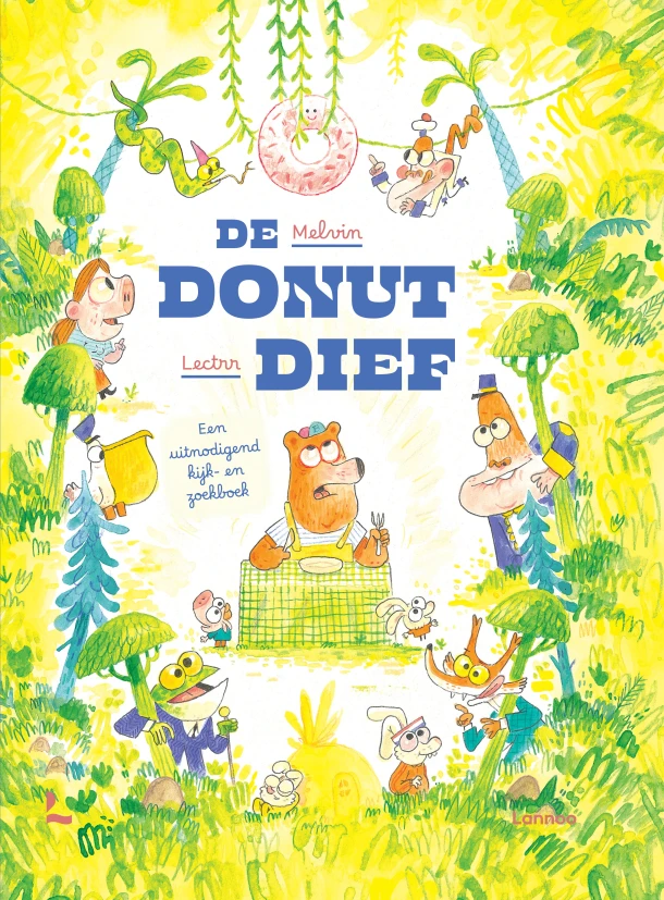 De donutdief – Melvin – boek cover