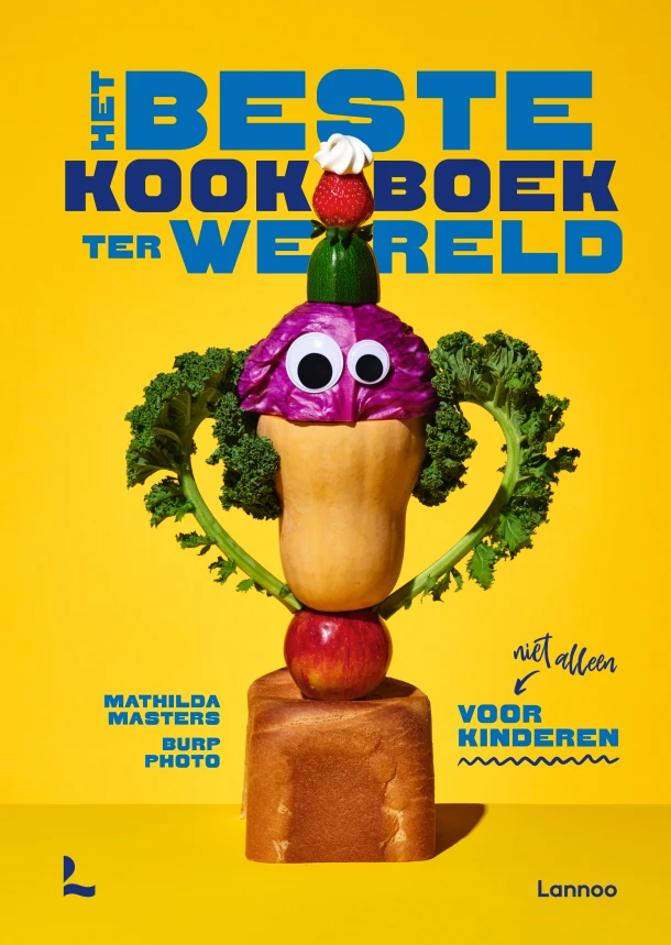 Het beste kookboek ter wereld (en niet alleen) voor kinderen – Mathilda Masters – boek cover