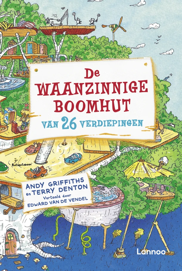 De waanzinnige boomhut van 26 verdiepingen – Andy Griffiths – boek cover