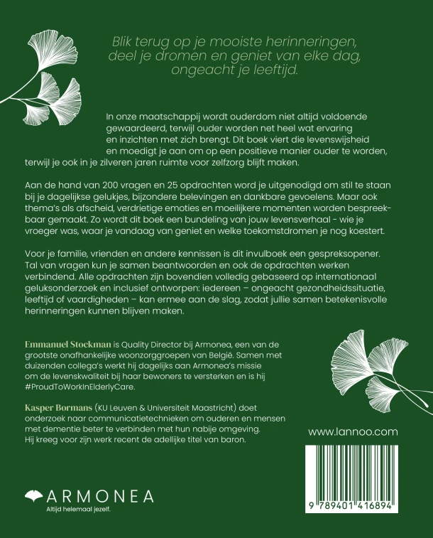 De kunst van het herinneren – Kasper Bormans – boek cover