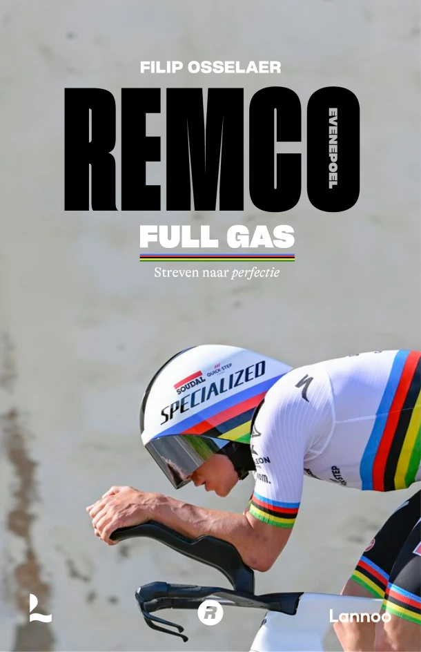 Remco Evenepoel Full Gas – Filip Osselaer – boek cover