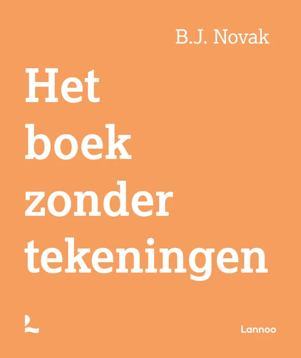 Het boek zonder tekeningen – B.J. Novak – boek cover